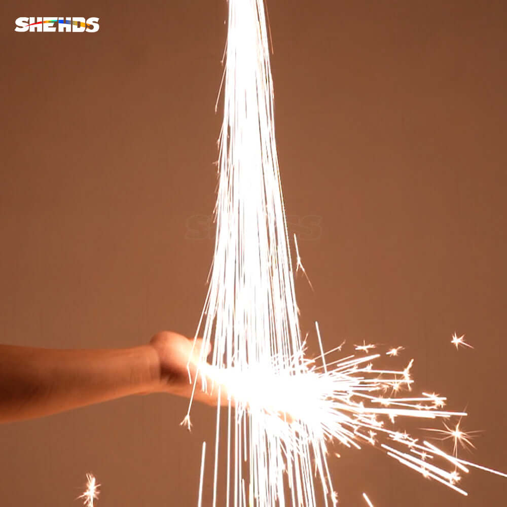 SHEHDS 650W Upside-down Cold Spark Machine with Foldable Hook