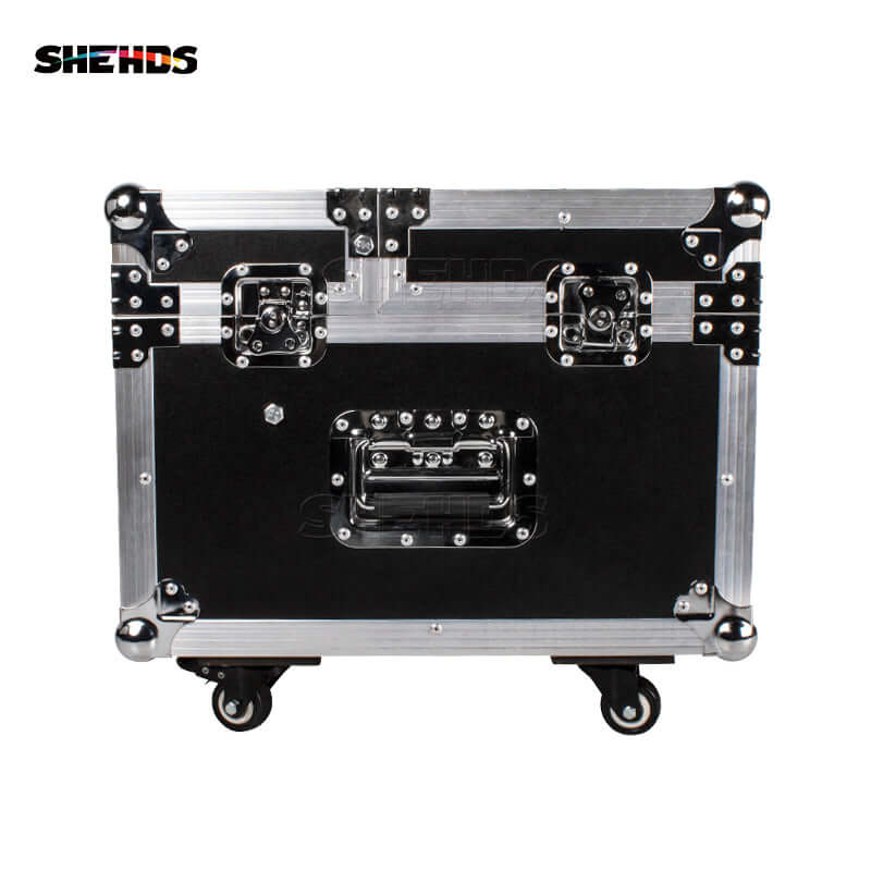 SHEHDS 660W Haze Machine with Flight Case Fogger Equipment DMX & Remote Control