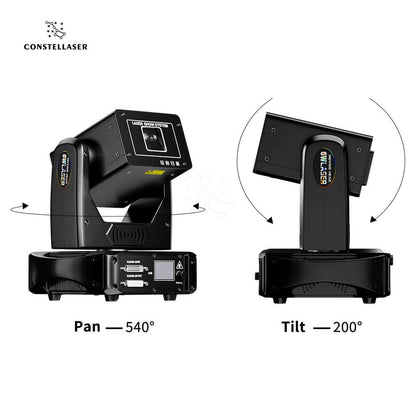 Constellaser APP Control 6W RGB Scanner Moving Head Laser Light