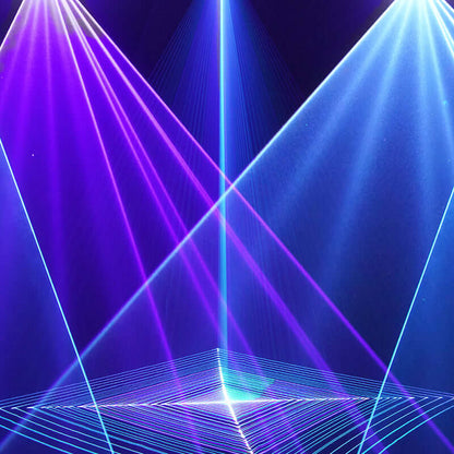 Constellaser APP Control 6W RGB Animation Semiconductor Laser Light With DMX512, ILDA & RJ45 Art Net Connector