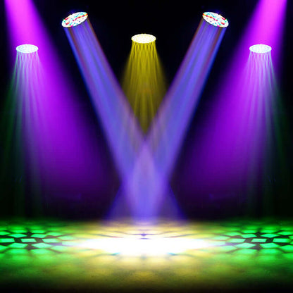 JMS WEBB LED Ultra Wash Big Bees Eyes 37x25W&40W RGBW Moving Head Light | Ultra Quiet | Wide Angle | DMX512 | For Theater,Stage, Events, Weddings