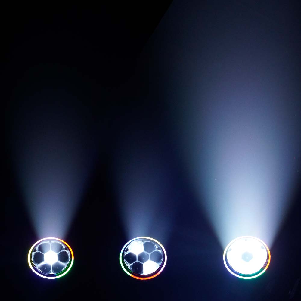 SHEHDS 7x40W Bee Eye Moving Head Light with Zoom & Wash RGBW/RGBL/RGBLAC Stage Lighting