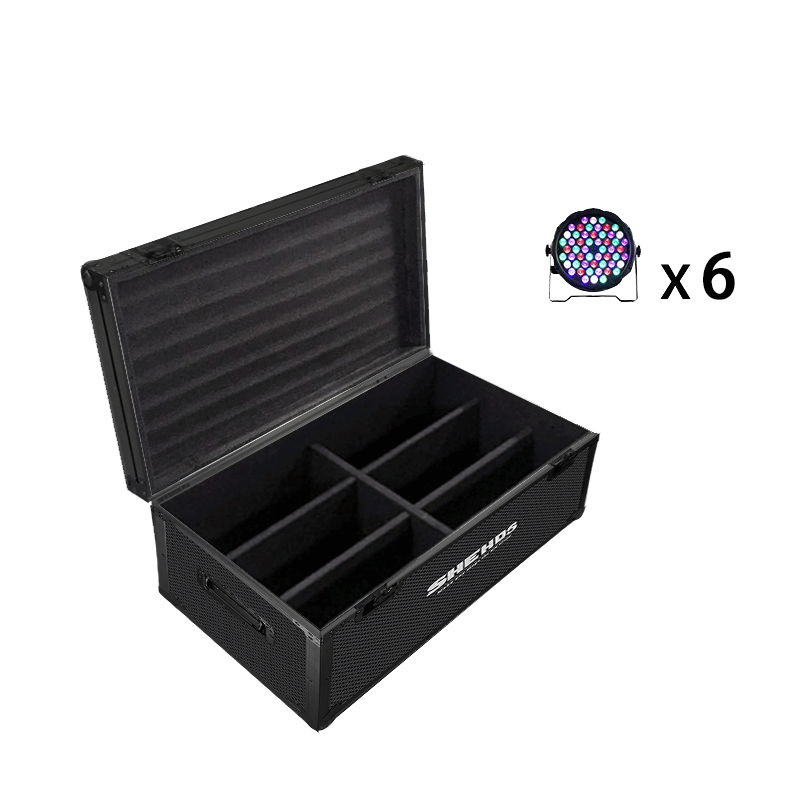 SHEHDS 54x3W RGBW Silent Slim LED Par Color Mixing Wash Light