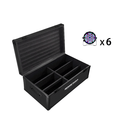 SHEHDS 54x3W RGBW Silent Slim LED Par Color Mixing Wash Light