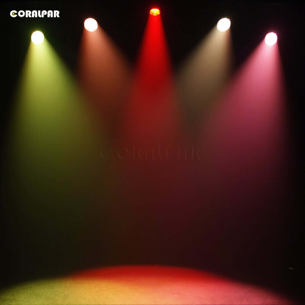 CORALPAR IP65 Waterproof LED Zoom & Wash Bee Eye 7x40W RGBW 4in1 Par Light