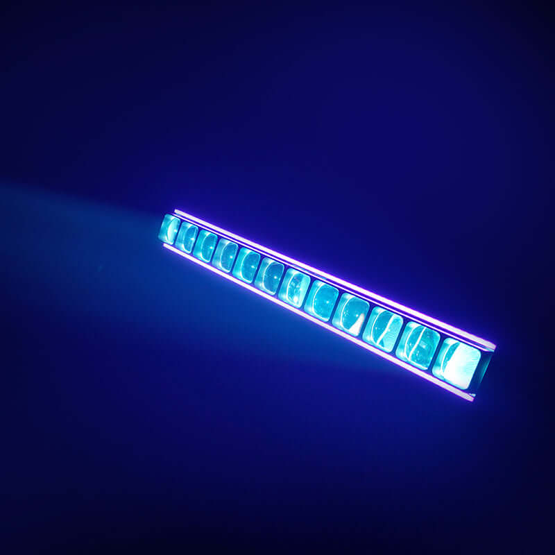 GalaxyJet LED 12x40W RGBW Zoom Beam Moving Head Lighting | Pixel Control Low Noise for DJ Club  Bar Live Show Theater