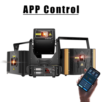 Constellaser APP Control 6W RGB Animation Scanner Laser Light Series