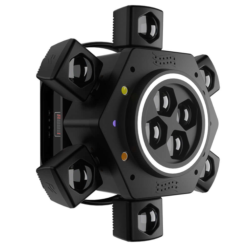 SHEHDS 2/3/4/6 Arms LED Beam Moving Head Lights 50W/80W/100W/120W RGBW Stage Lighting – product feature view