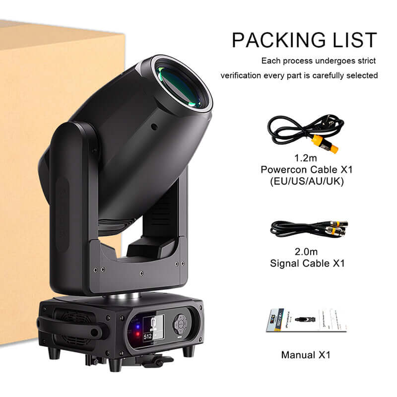 GalaxyJet LED 200W / 300W Moving Head Light Beam / Beam & Wash & Gobo 3in1