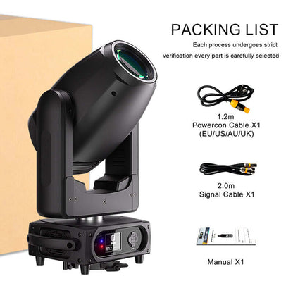 GalaxyJet LED 200W / 300W Moving Head Light Beam / Beam & Wash & Gobo 3in1