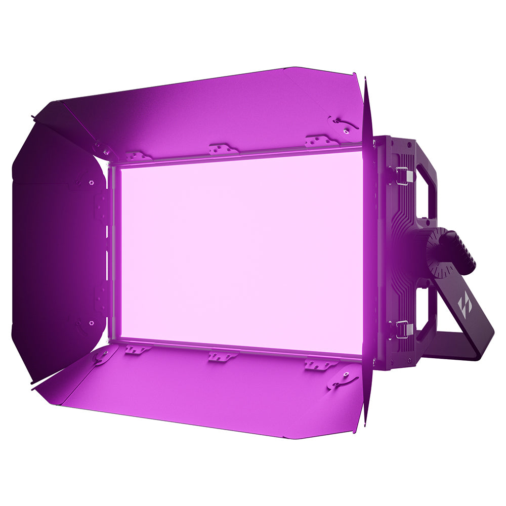 SHEHDS 200W RGBW+WW LED Softlight Panel with Barndoor