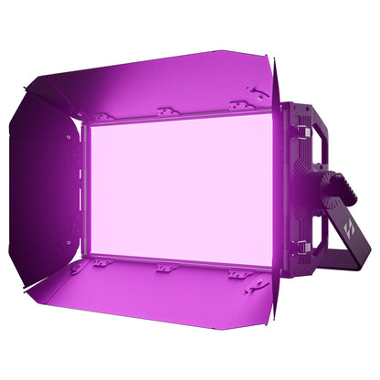 SHEHDS 200W RGBW+WW LED Softlight Panel with Barndoor