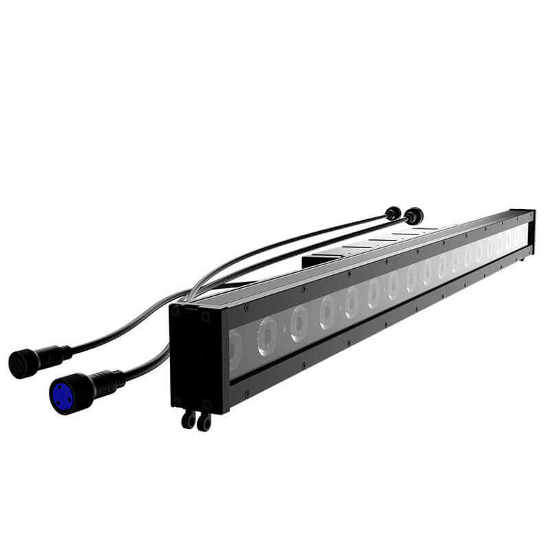 SHEHDS Waterproof LED 18x10W RGBWAUV / RGBLAC Wash Wall Light Zero Noise Outdoor