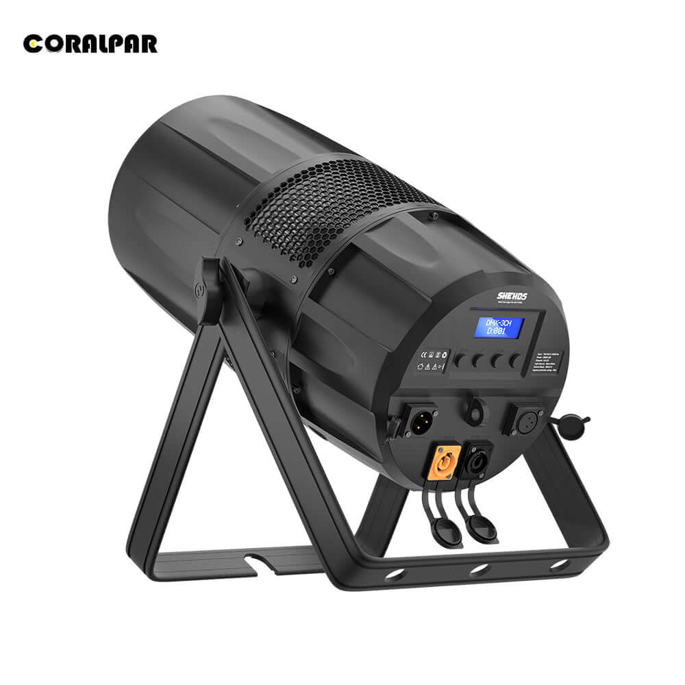 CORALPAR Waterproof Warm White LED COB 300W Zoom & Wash Par Light