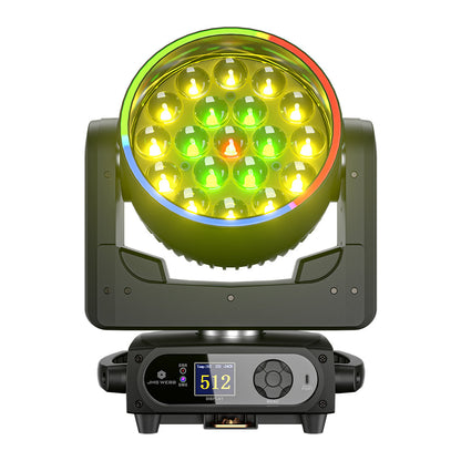 UPGRADE SHEHDS LED Moving Head Light 19x15W /20W/25W Beam Wash Zoom Stage Lighting