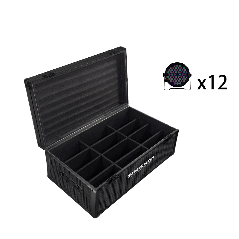SHEHDS 54x3W RGBW Silent Slim LED Par Color Mixing Wash Light