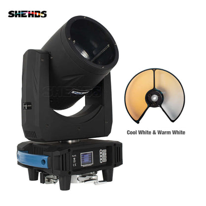 SHEHDS COB 400W Warm & Cold White / RGBY Moving Head Light