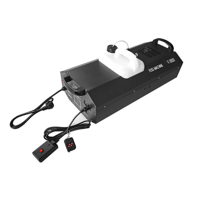 SHEHDS 3000W Smoke & Fog Machine With Remote, Wire & DMX512 Control