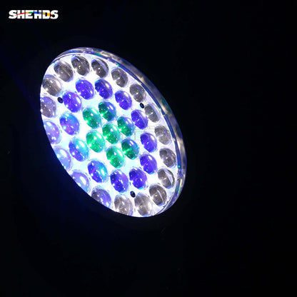 SHEHDS 37x15W RGBW Mini LED Wash Moving Head Light With Zoom Effect