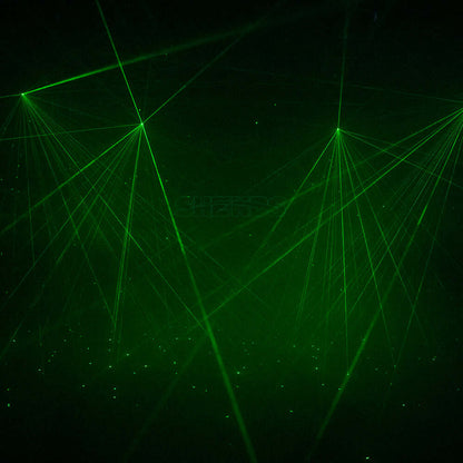 JMS WEBB 6x15W Laser & RGBW Beam Moving Head Light