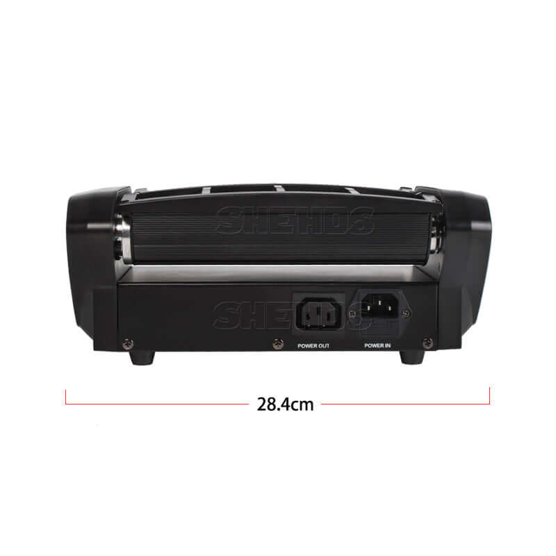 SHEHDS Mini LED RGBW Beam 8x6W Spider Light Moving Head Laser