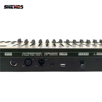 SHEHDS DMX 384 Controller 512 DMX Console for Stage Lighting