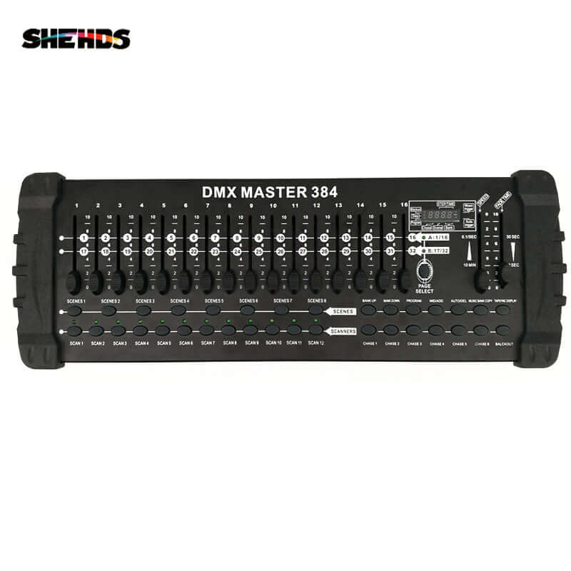 SHEHDS DMX 384 Controller 512 DMX Console for Stage Lighting