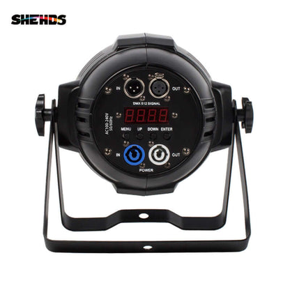 SHEHDS LED Zoom Par 18x18W RGBWA+UV Light