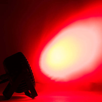 SHEHDS 18x18W Aluminum Alloy LED Flat Par DMX512 DJ Par Cans Wash Light