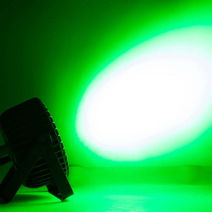 SHEHDS 18x18W Aluminum Alloy LED Flat Par DMX512 DJ Par Cans Wash Light