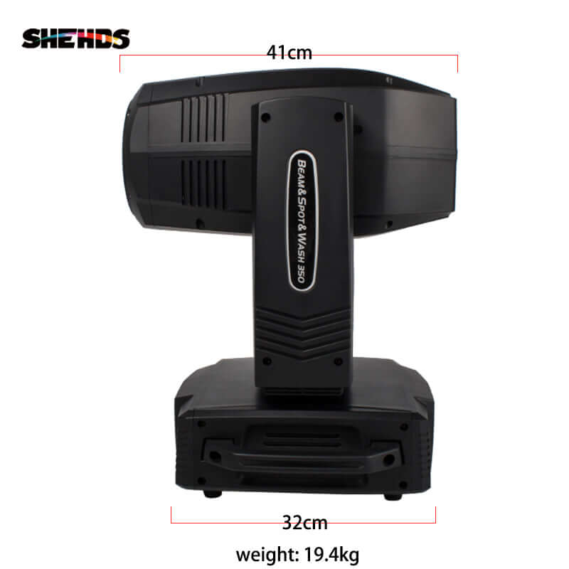 SHEHDS 350W 17R Hybrid Beam & Spot & Wash Moving Head Light
