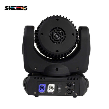 SHEHDS 12x12W RGBW LED Beam Moving Head Light DMX512