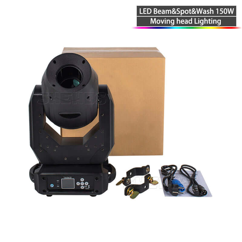 SHEHDS Hybrid LED 150W Beam & Spot & Zoom 3in1 Moving Head Light
