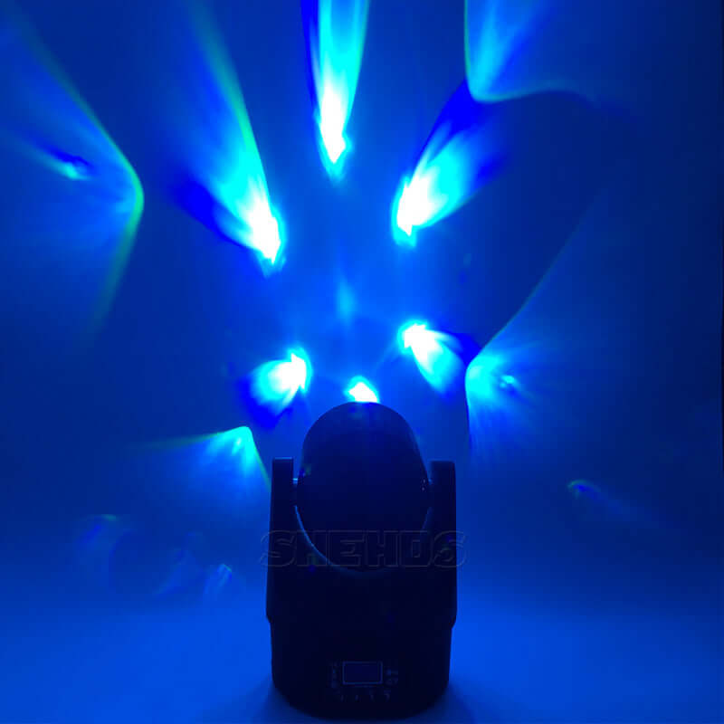 SHEHDS LED Bee Eye Beam & Wash 6x15W RGBW 4in1 Moving Head Light