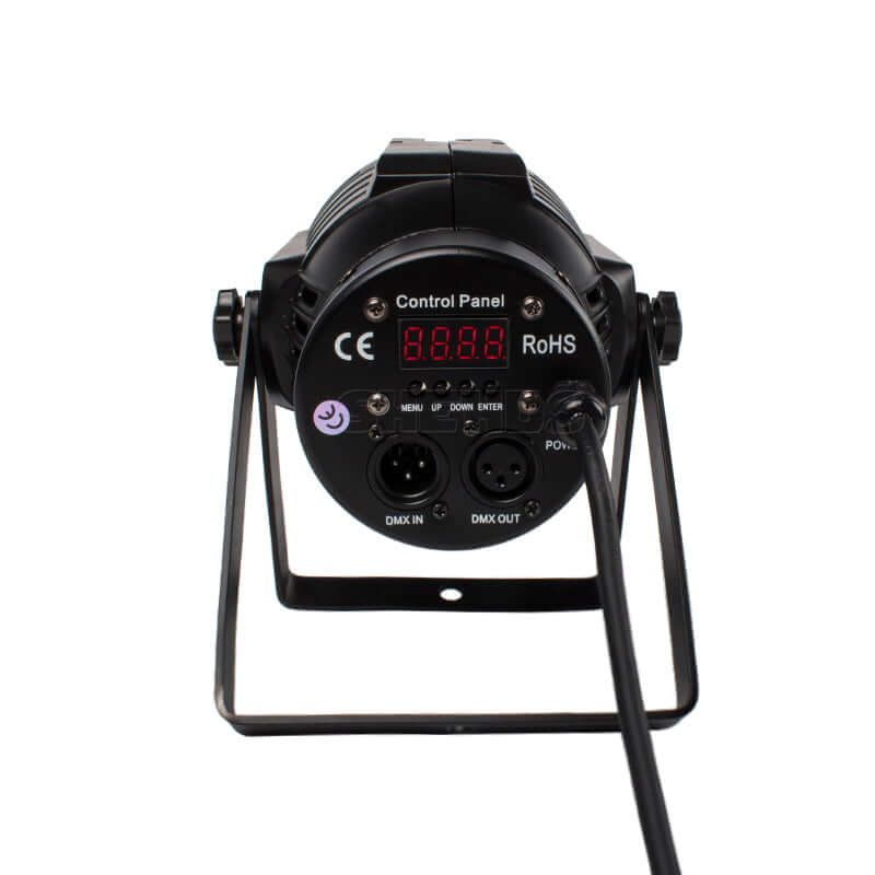 SHEHDS 7x18W Mini LED Par Light 6in1 RGBWA+UV Aluminum Alloy