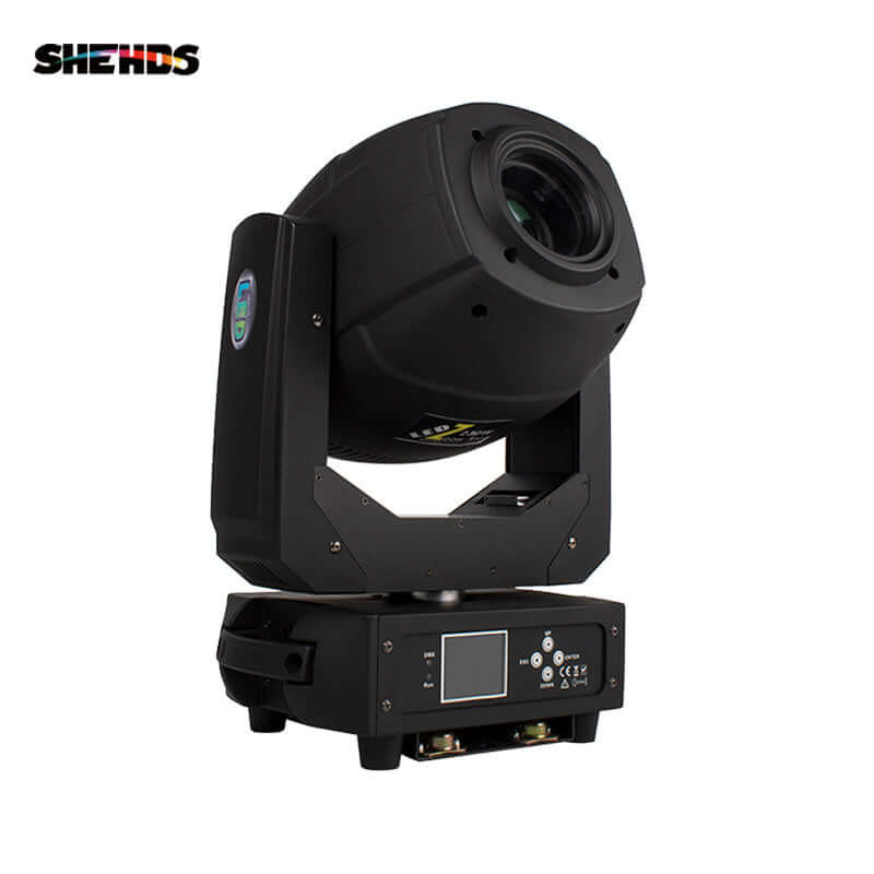 SHEHDS LED 230W Spot Zoom Moving Head Light with GOBO, Color Plate