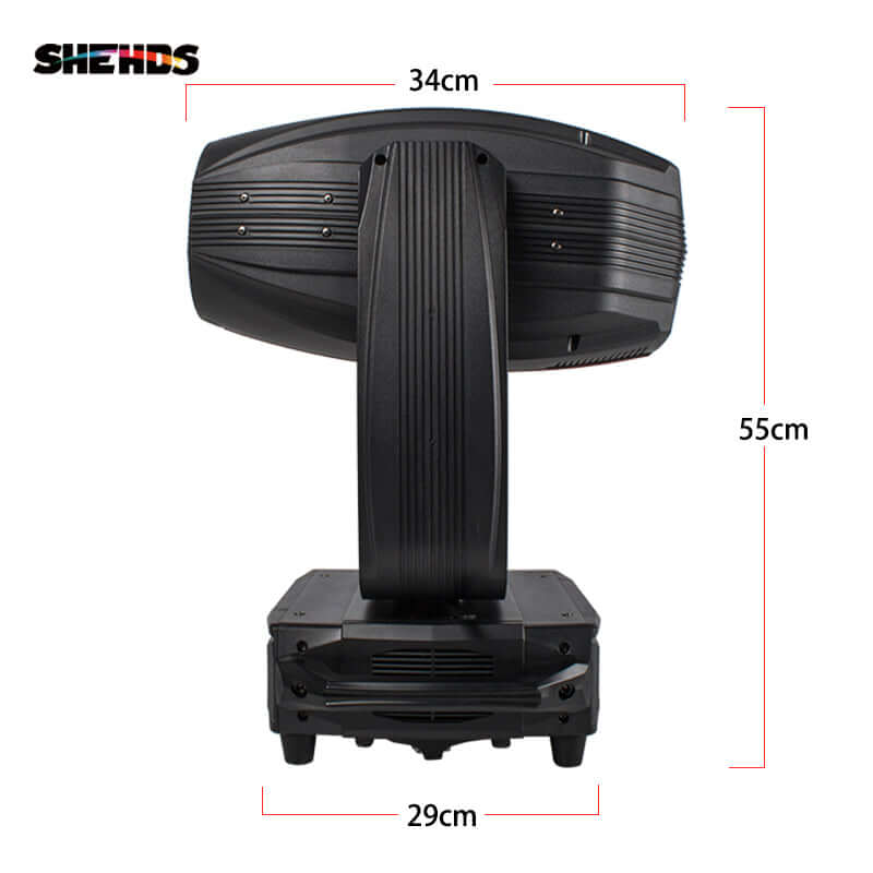SHEHDS 380W 3in1 Beam & GOBO & Wash Moving Head Light