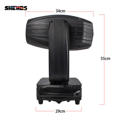 SHEHDS 380W 3in1 Beam & GOBO & Wash Moving Head Light