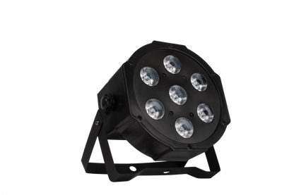 SHEHDS 7x18W LED Par Light Silent Slim RGBWA+UV Stage Lighting