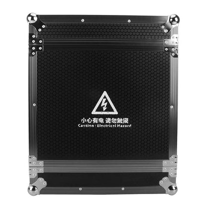 SHEHDS 7U Flight Case Power Supply Distribution Box 16A Waterproof Plug 12-Channel