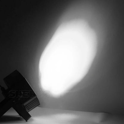 SHEHDS 7x18W LED Par Light Silent Slim RGBWA+UV Stage Lighting