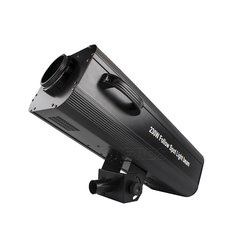 SHEHDS Flightcase with 230W Follow Spotlight Bar