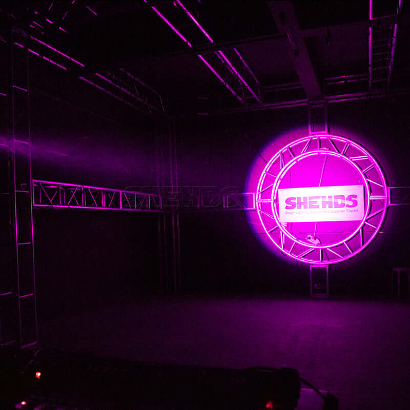 SHEHDS Flightcase with 230W Follow Spotlight Bar