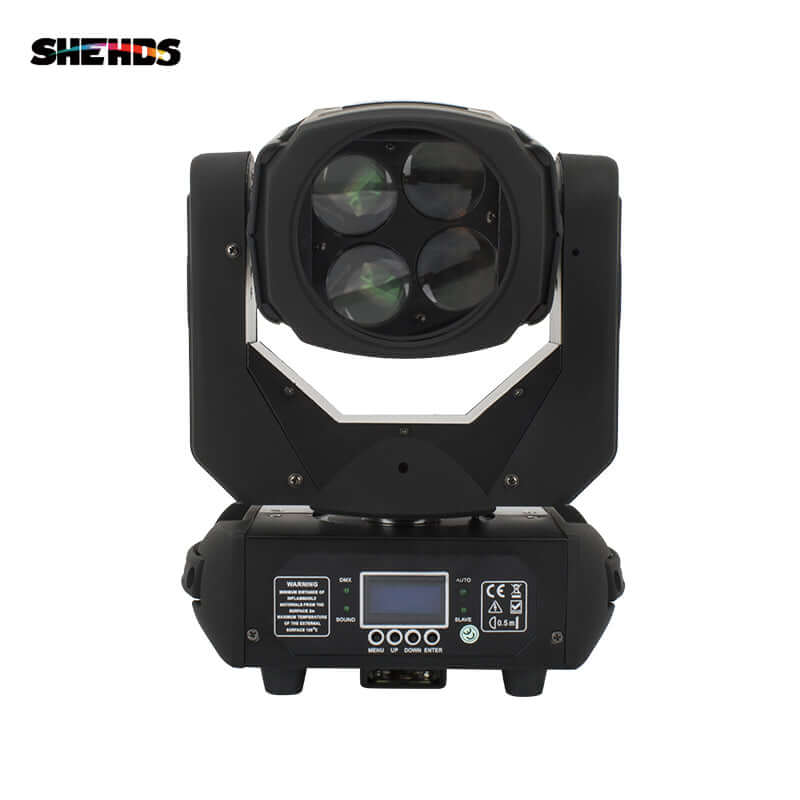 SHEHDS 4x25W RGBW Beam Moving Head Light