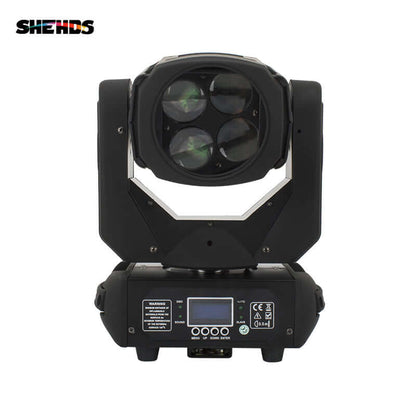 SHEHDS 4x25W RGBW Beam Moving Head Light