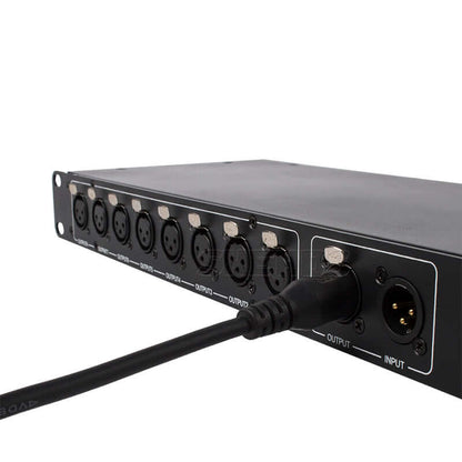 RDM Distributor 8-Way For DMX512 Stage Lighting