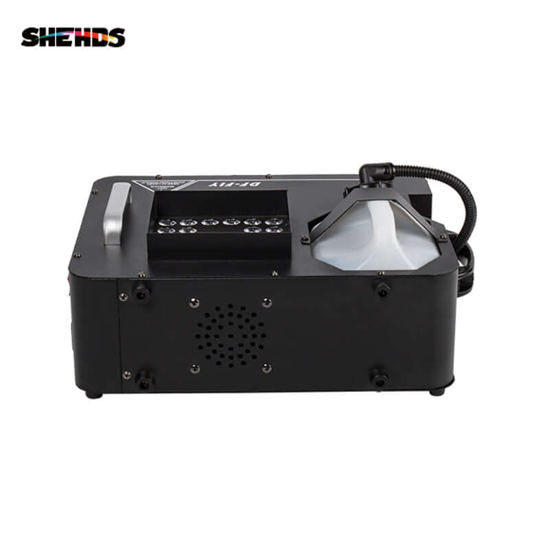 SHEHDS 1500W Fog Machine with 24x9W RGB LED Lights