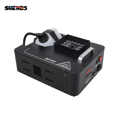 SHEHDS 1500W Fog Machine with 24x9W RGB LED Lights
