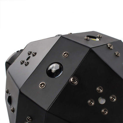 SHEHDS 16X3W LED Football Beam & Laser & Strobe 3in1 Moving head light With Red & Green Laser