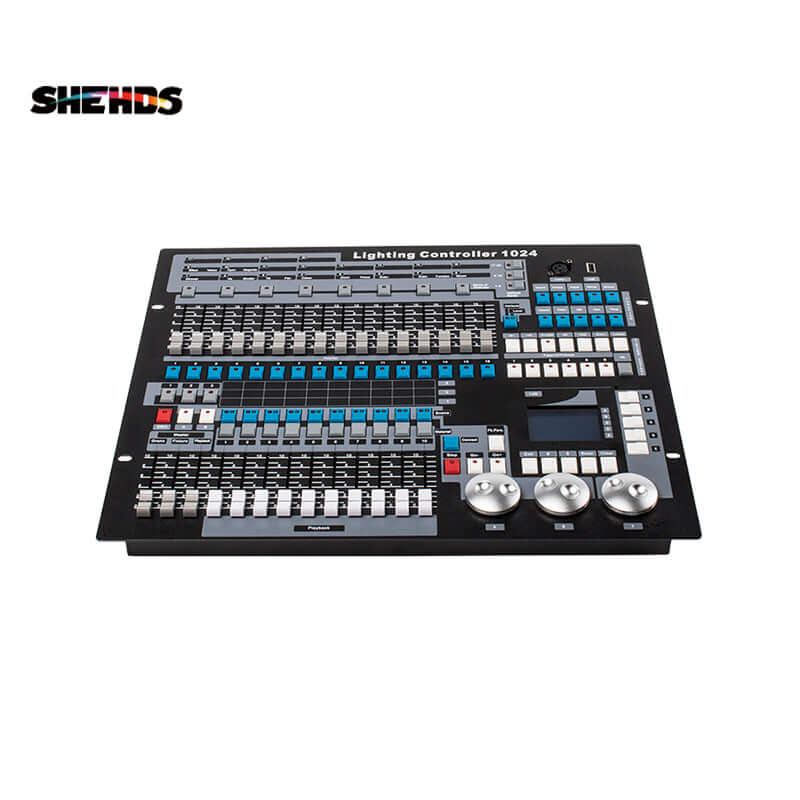 SHEHDS DMX 1024 Console – Professional Stage Lighting Controller